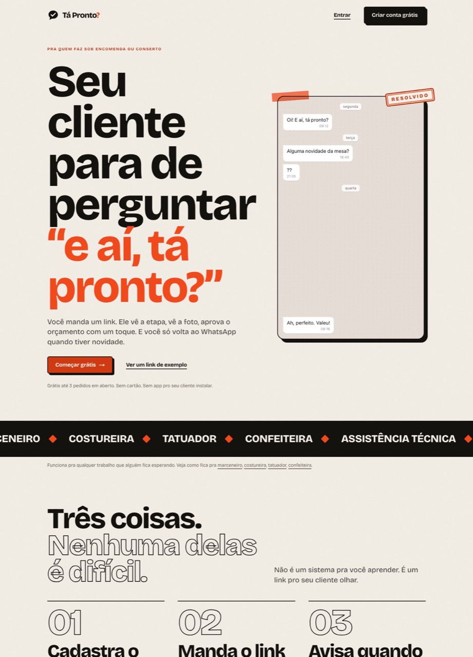 Tá Pronto?